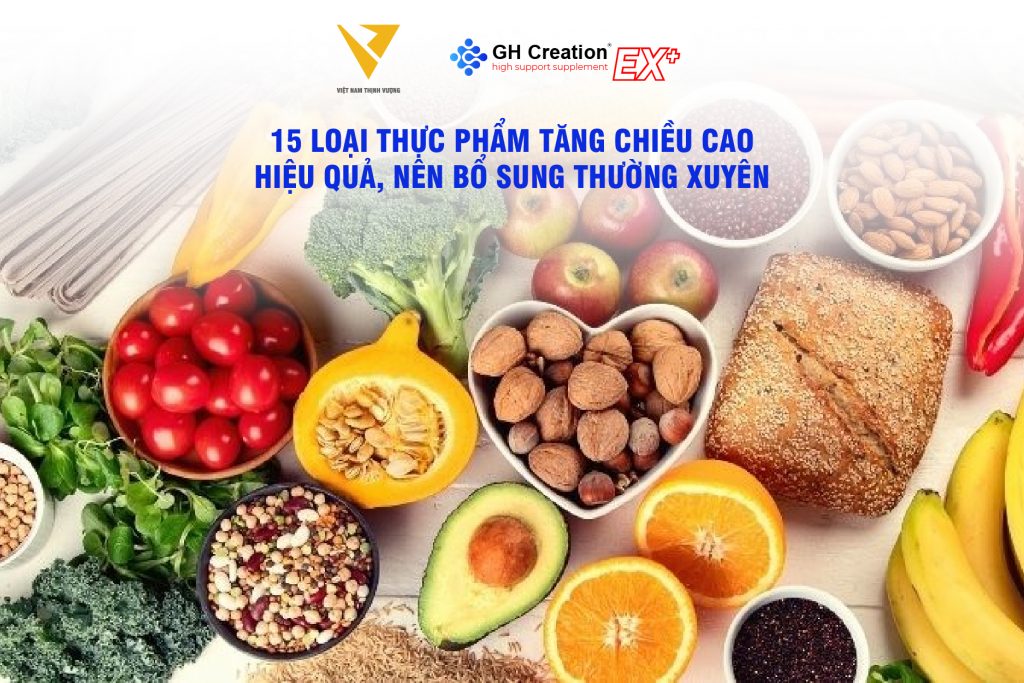 15 loại thực phẩm tăng chiều cao hiệu quả, nên bổ sung thường xuyên