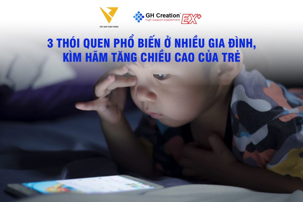 3 thói quen phổ biến ở nhiều gia đình, kìm hãm tăng chiều cao của trẻ