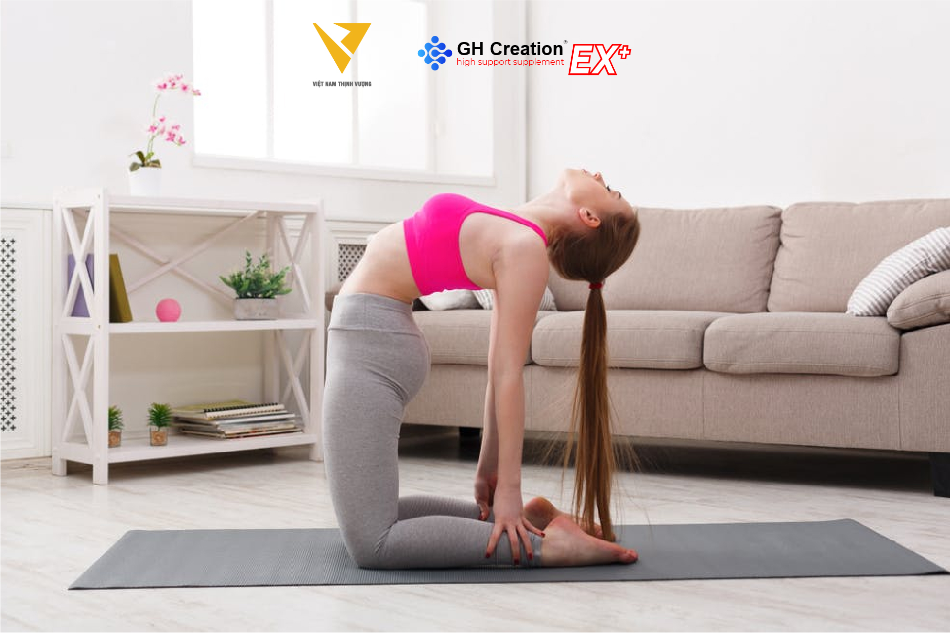 Bài tập yoga Ustrasana (Tư thế lạc đà)