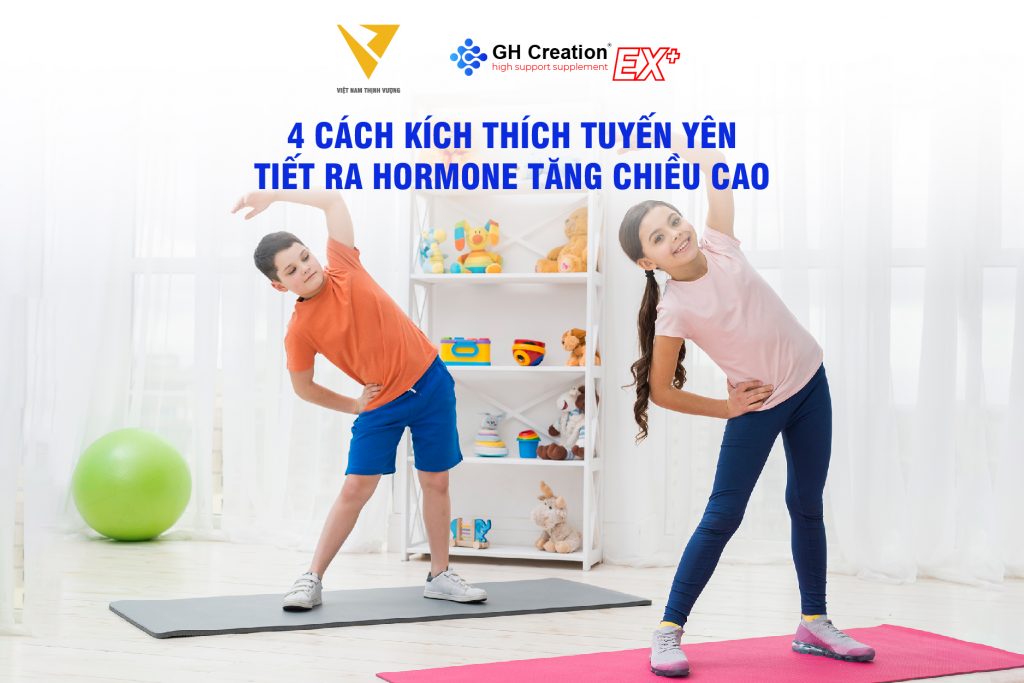 4 cách kích thích tuyến yên tiết ra hormone tăng chiều cao