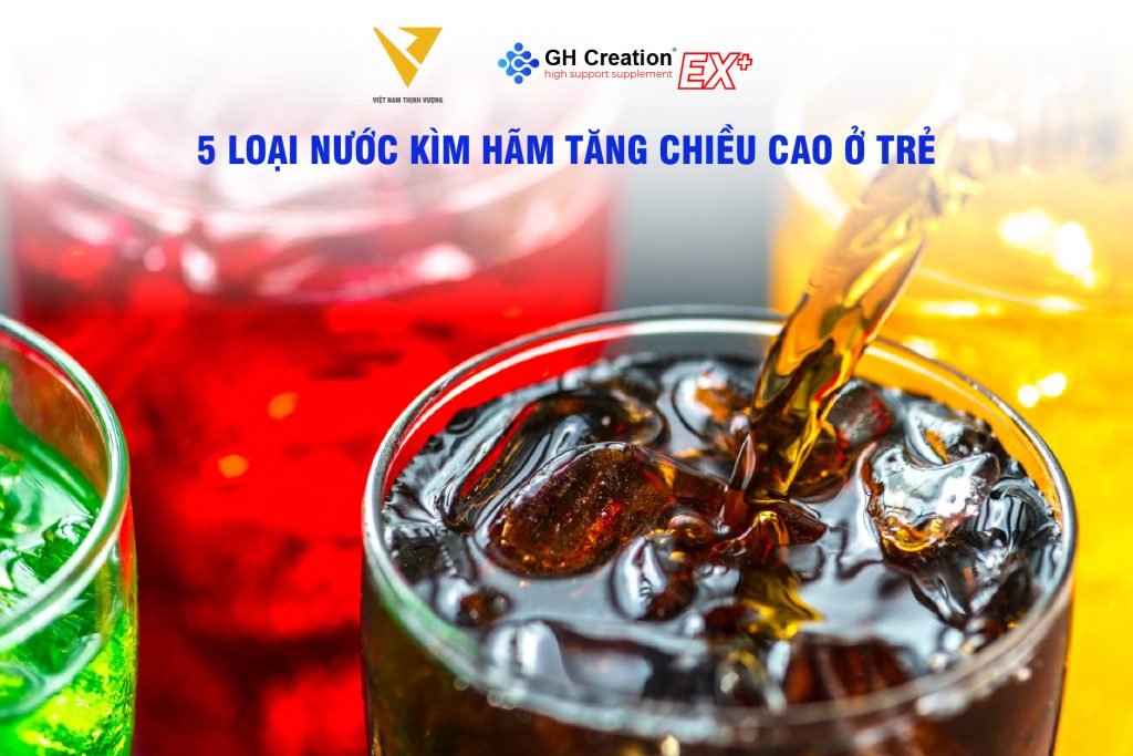 5 loại nước kìm hãm tăng chiều cao ở trẻ