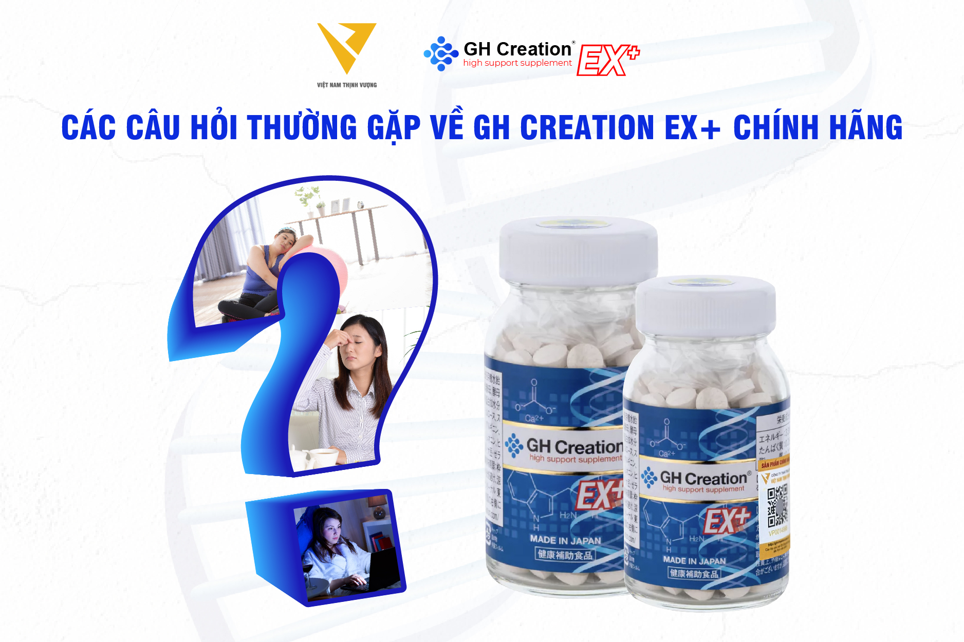 Các câu hỏi thường gặp về GH Creation EX+ chính hãng