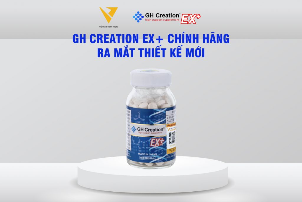 GH Creation EX+ chính hãng ra mắt thiết kế mới