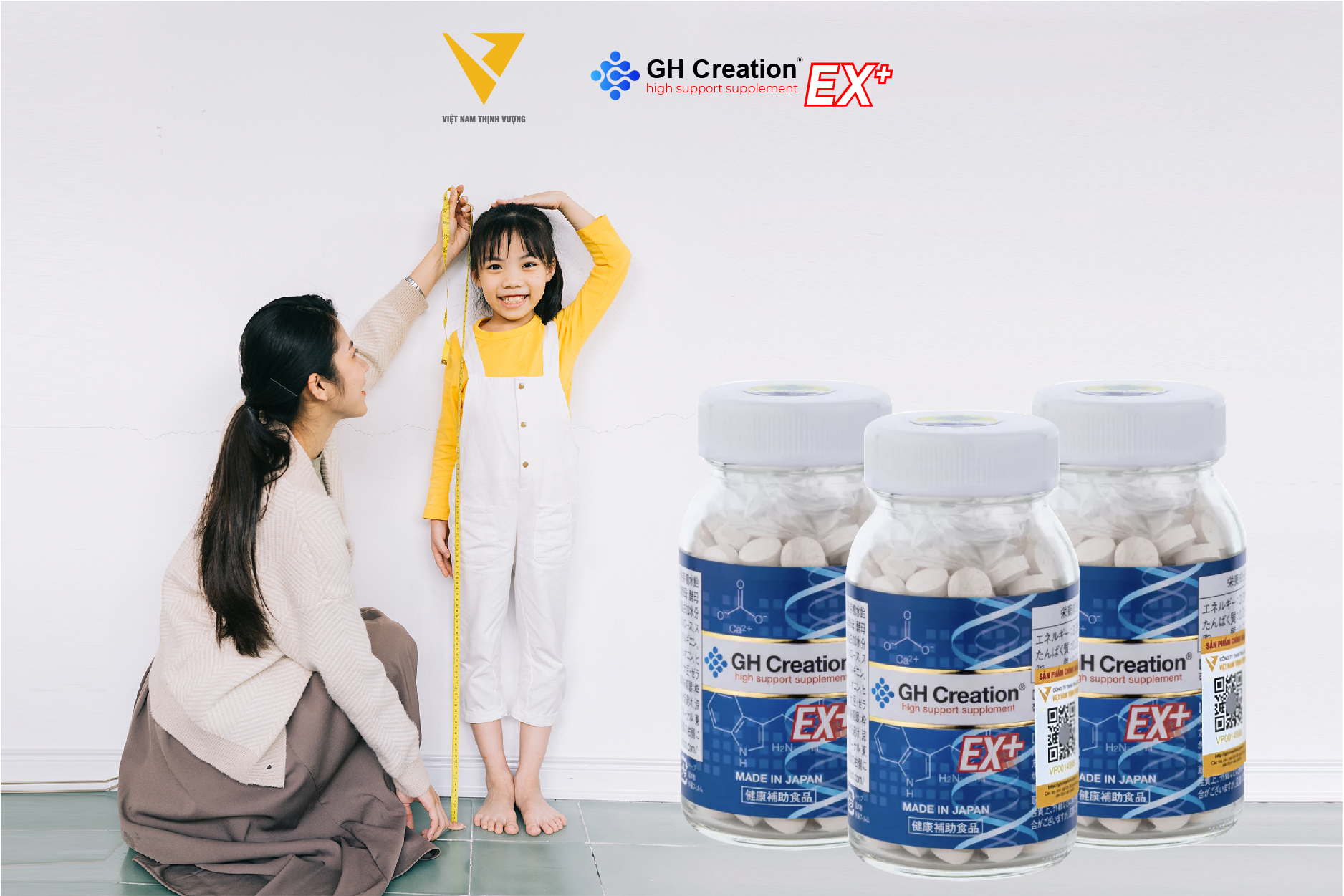 Công dụng kích thích tuyến yên của GH Creation EX+ chính hãng 