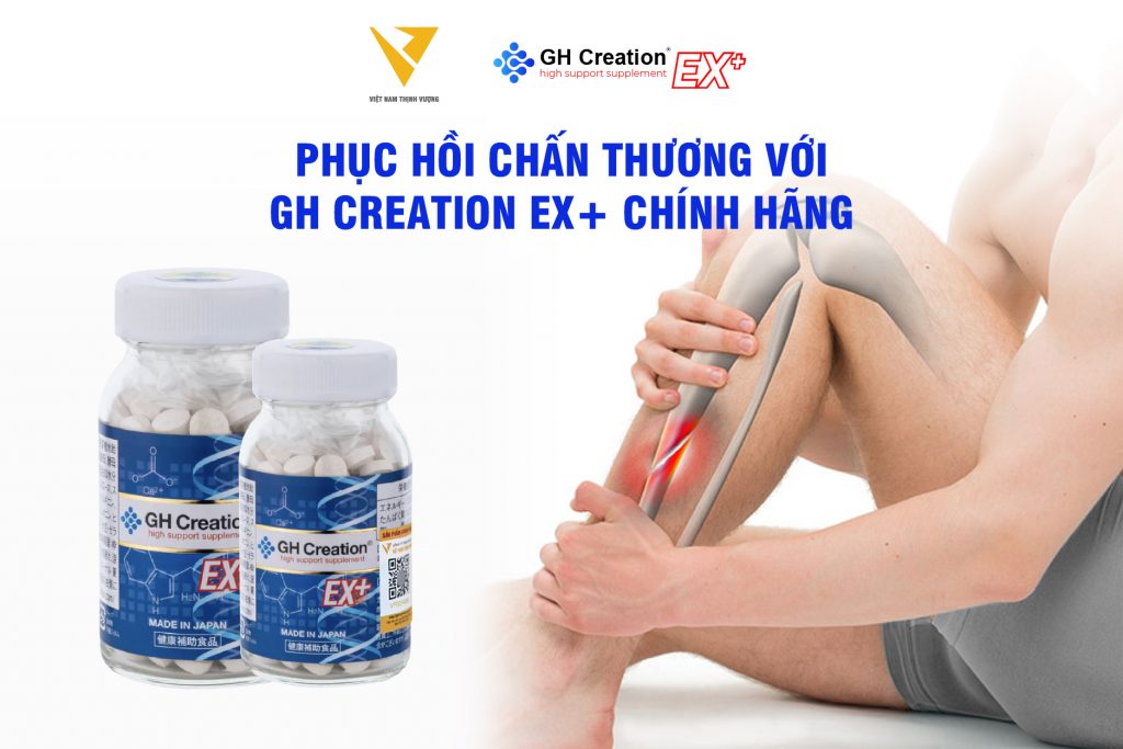 Phục hồi chấn thương với GH Creation EX+ chính hãng