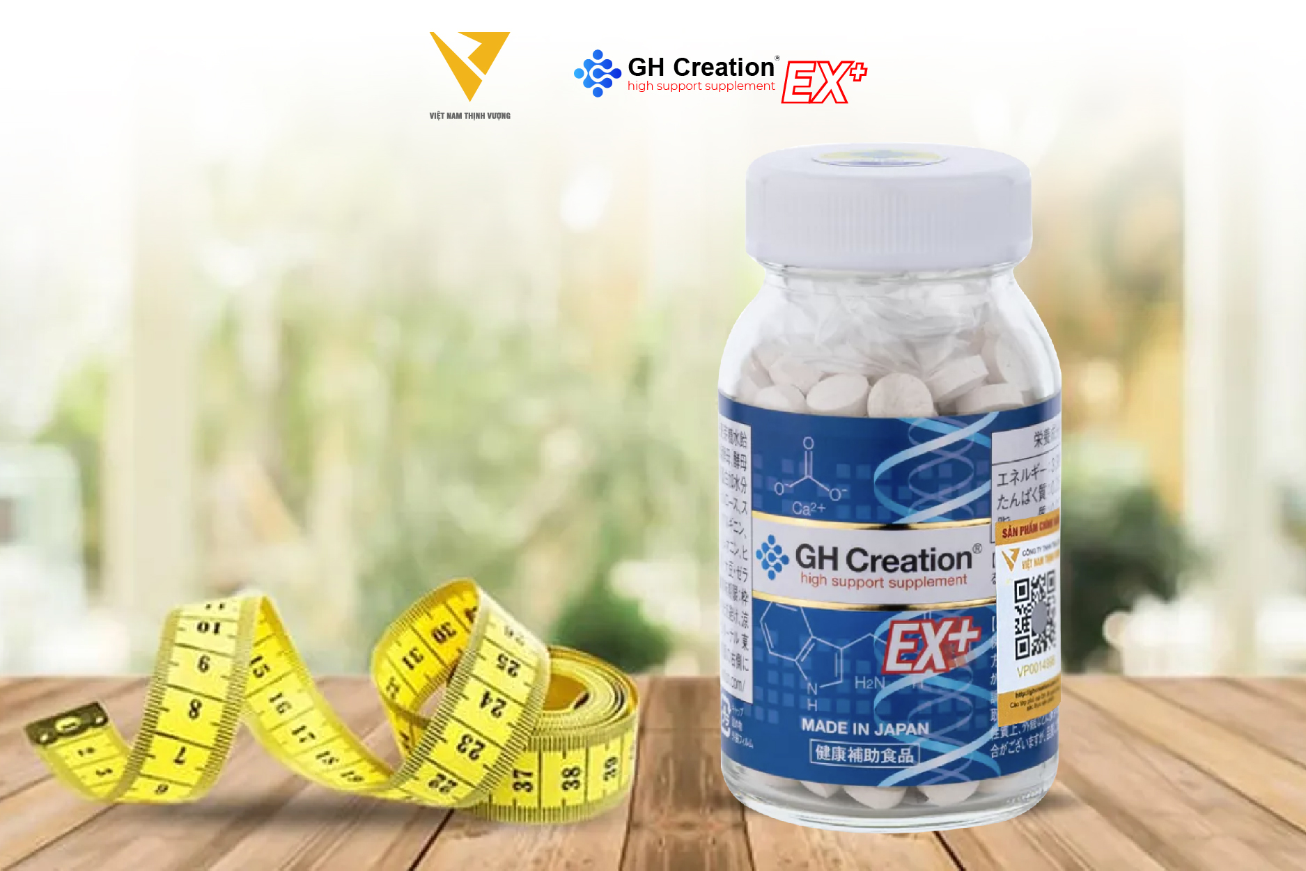 GH Creation EX+ chính hãng - Giải pháp hỗ trợ phục hồi chấn thương hiệu quả 