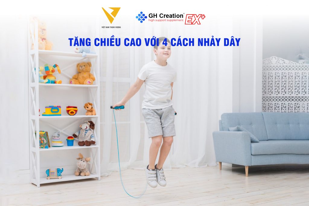 Tăng chiều cao với 4 cách nhảy dây