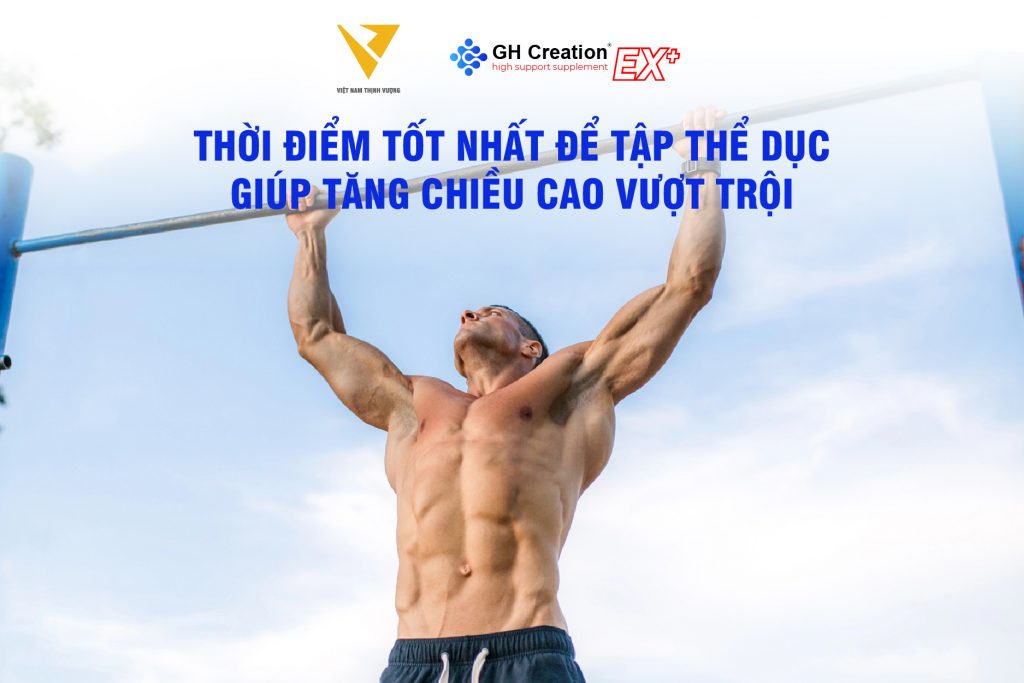 tập thể dục lúc nào để tăng chiều cao