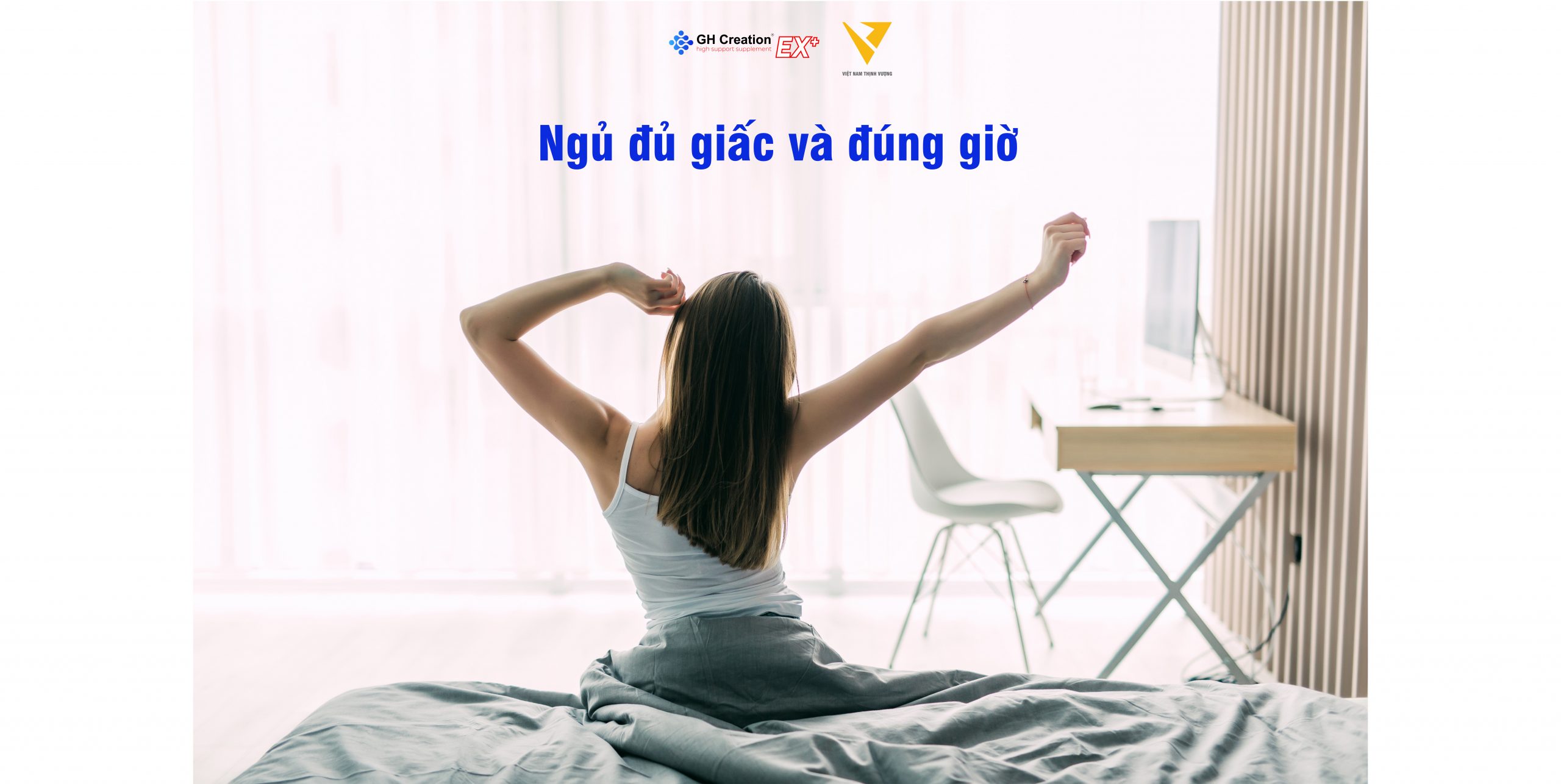 Ngủ đủ giấc và đúng giờ