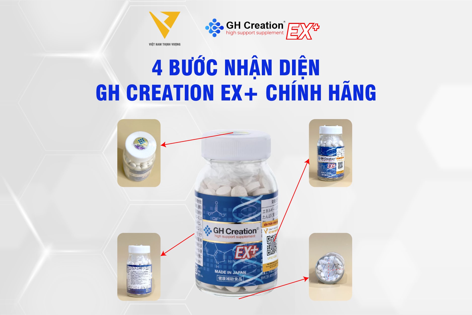 4 bước phân biệt GH Creation thật và giả