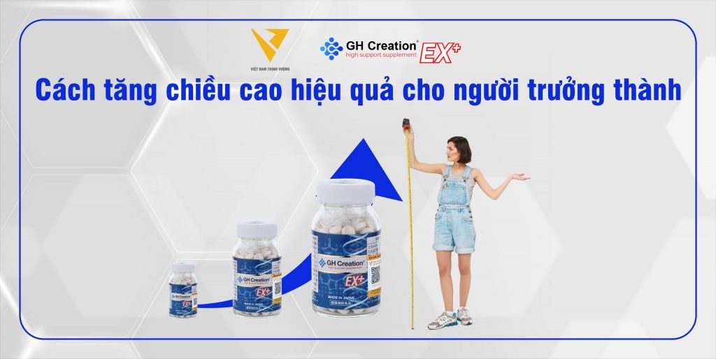 Cách tăng chiều cao cho người trưởng thành