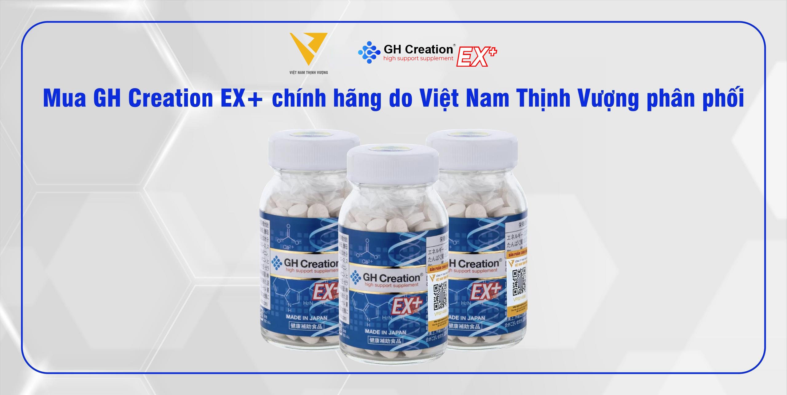 Mua GH Creation EX+ chính hãng do Việt Nam Thịnh Vượng phân phối