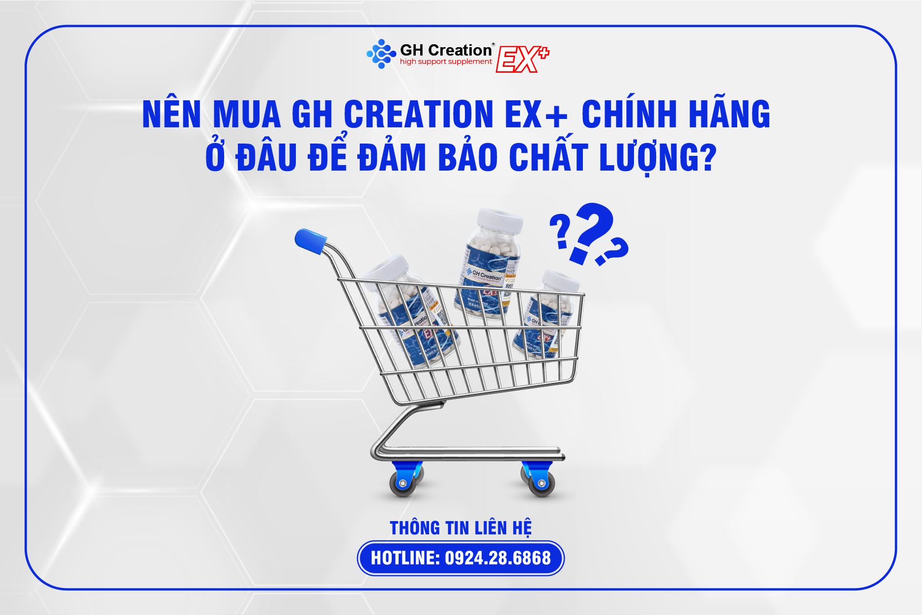 Nên mua GH Creation EX+ chính hãng ở đâu để đảm bảo chất lượng?