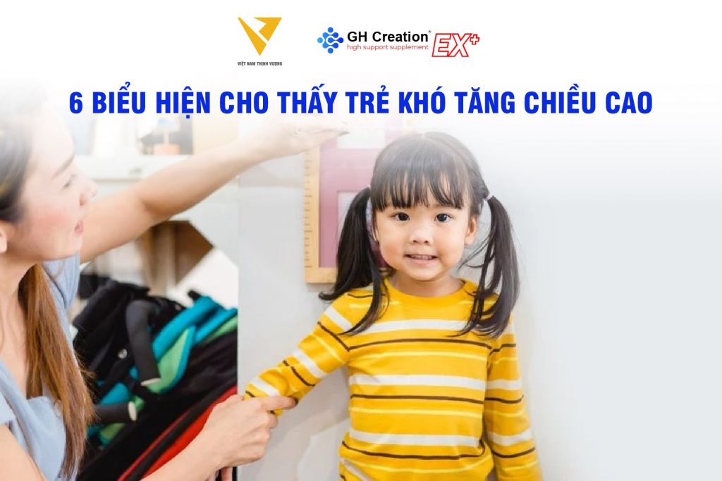 biểu hiện trẻ khó tăng chiều cao