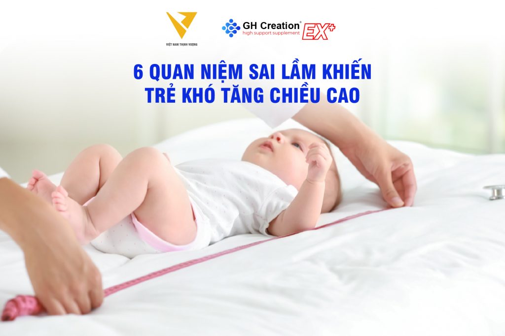 quan niệm khiến trẻ khó tăng chiều cao