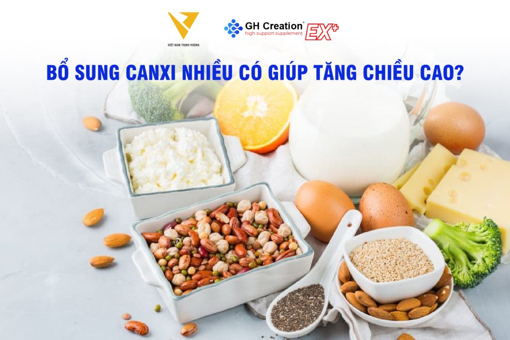 Uống canxi có tăng chiều cao không