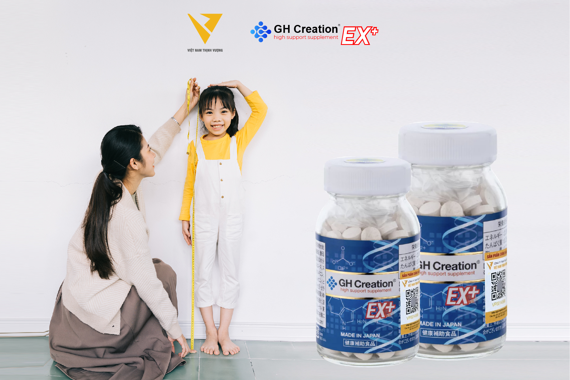 Tác dụng và lợi ích của viên uống GH Creation EX+ chính hãng