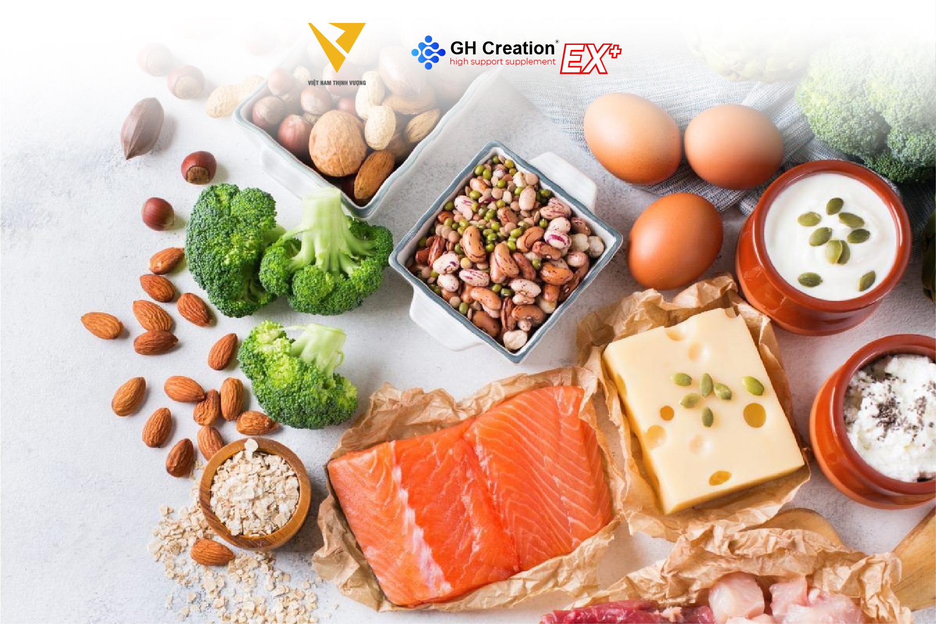 Món ăn vặt chứa protein