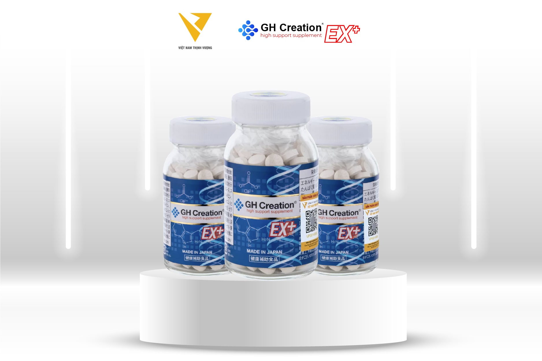  Tầm quan trọng của thành phần Arginine trong viên uống GH Creation EX+ chính hãng