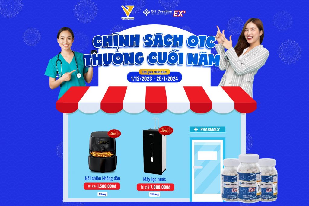 Chính sách OTC hấp dẫn: Tưng bừng thưởng cuối năm 2023