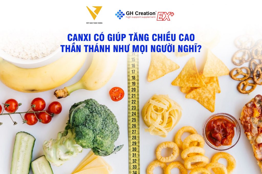 Canxi có giúp tăng chiều cao thần thánh như mọi người nghĩ?